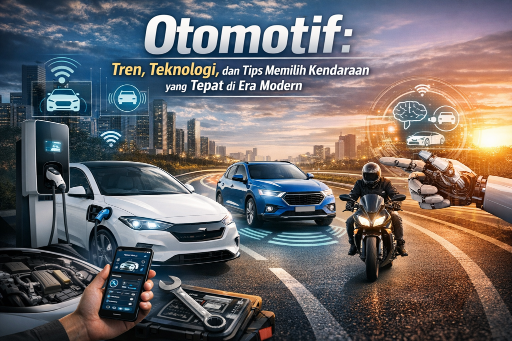 Otomotif: Tren, Teknologi, dan Tips Memilih Kendaraan yang Tepat di Era Modern