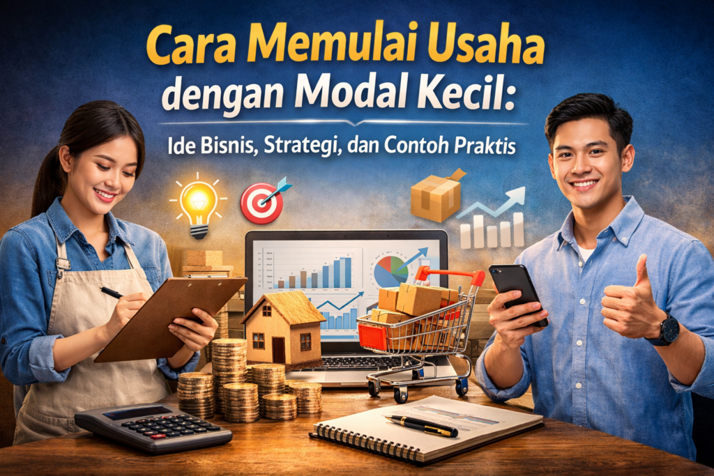 Cara Memulai Usaha dengan Modal Kecil: Ide Bisnis, Strategi, dan Contoh Praktis
