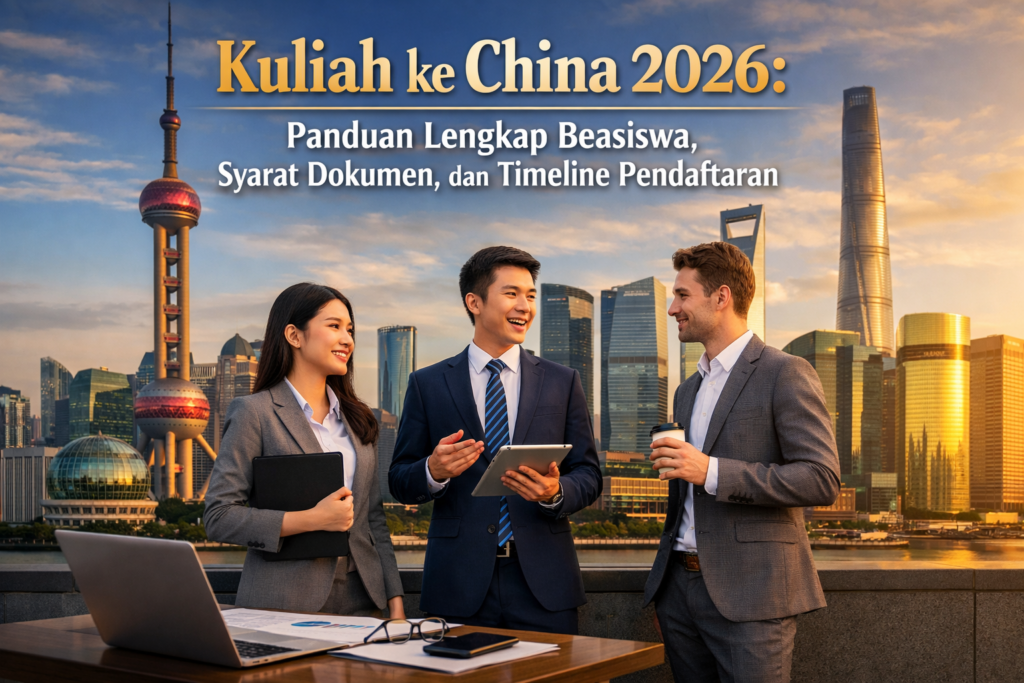 Kuliah ke China 2026: Panduan Lengkap Beasiswa, Syarat Dokumen, dan Timeline Pendaftaran