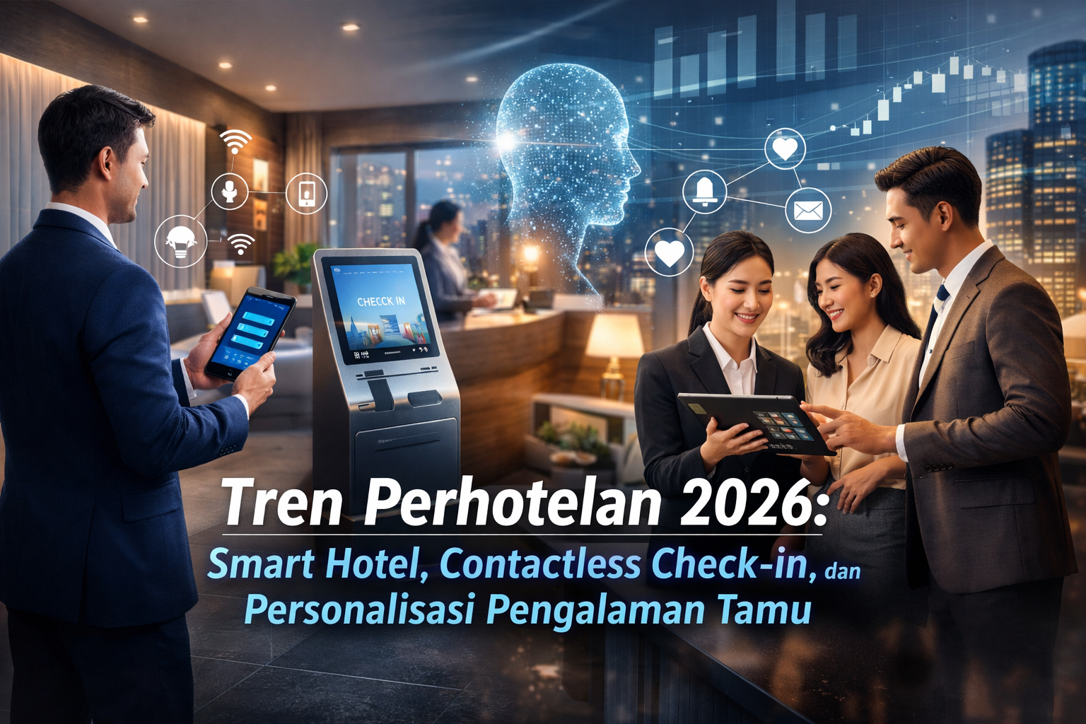 Tren Perhotelan 2026: Smart Hotel, Contactless Check-in, dan Personalisasi Pengalaman Tamu ﻿