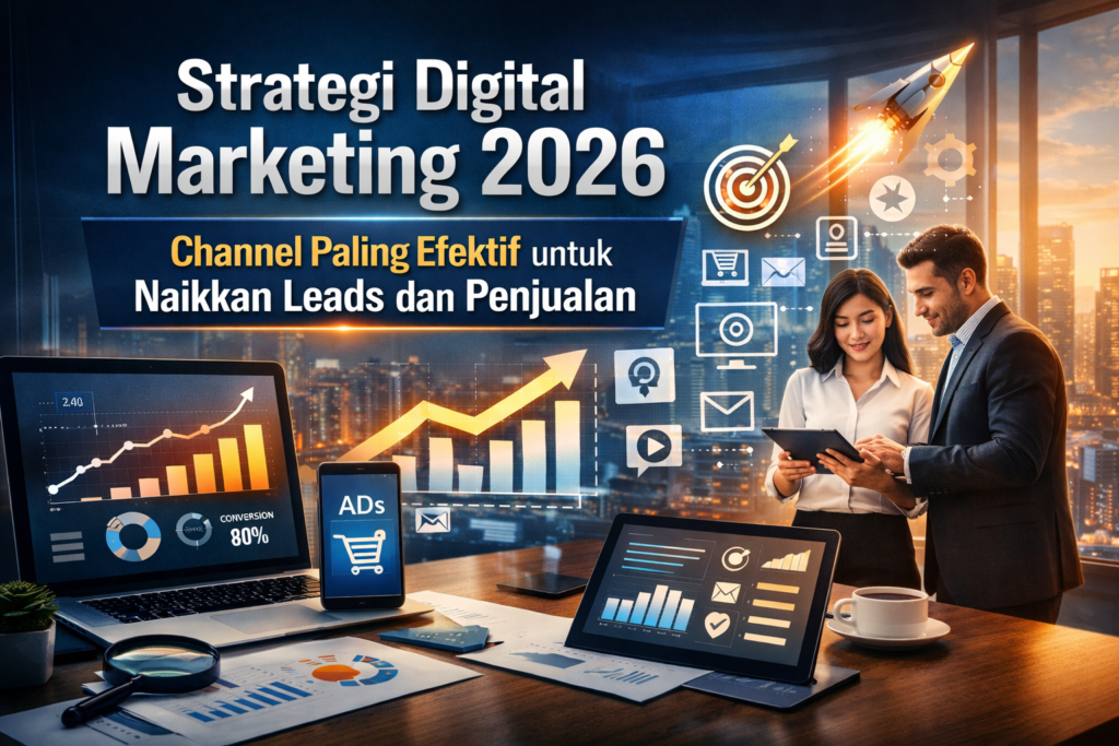 Strategi Digital Marketing 2026: Channel Paling Efektif untuk Naikkan Leads dan Penjualan