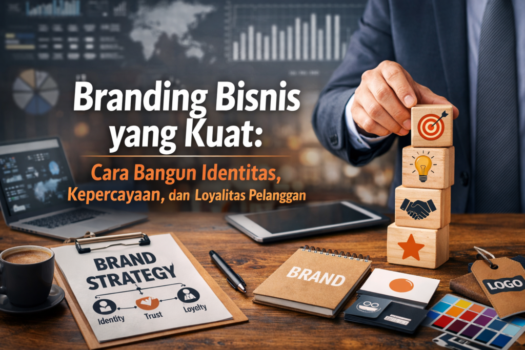 Branding Bisnis yang Kuat: Cara Bangun Identitas, Kepercayaan, dan Loyalitas Pelanggan