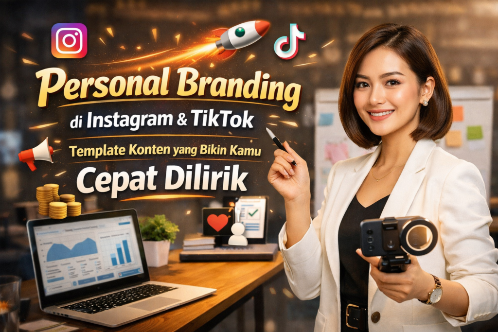 Personal Branding di Instagram & TikTok: Template Konten yang Bikin Kamu Cepat Dilirik
