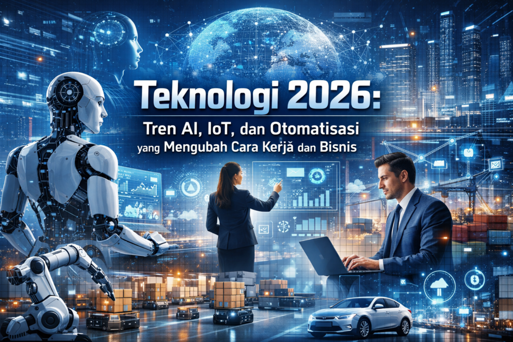 Teknologi 2026: Tren AI, IoT, dan Otomatisasi yang Mengubah Cara Kerja dan Bisnis